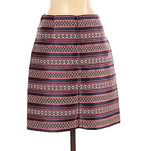 NWT LOFT striped patterned skirt - Picture 3 of 5